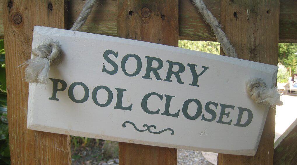 Pool closing Time