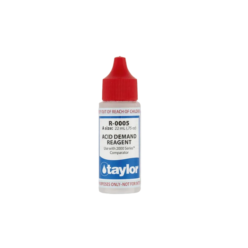 Acid Demand Reagent (for 2000 Series),  Dropper Bottle - Taylor 2000 Series test kits
