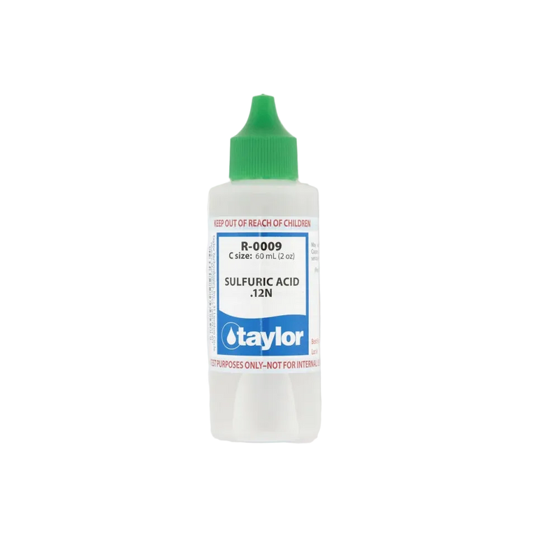 Sulfuric Acid .12N Dropper Bottle - Taylor