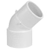 1 1/2" PVC Street Elbow 45 Degree, 411-4040