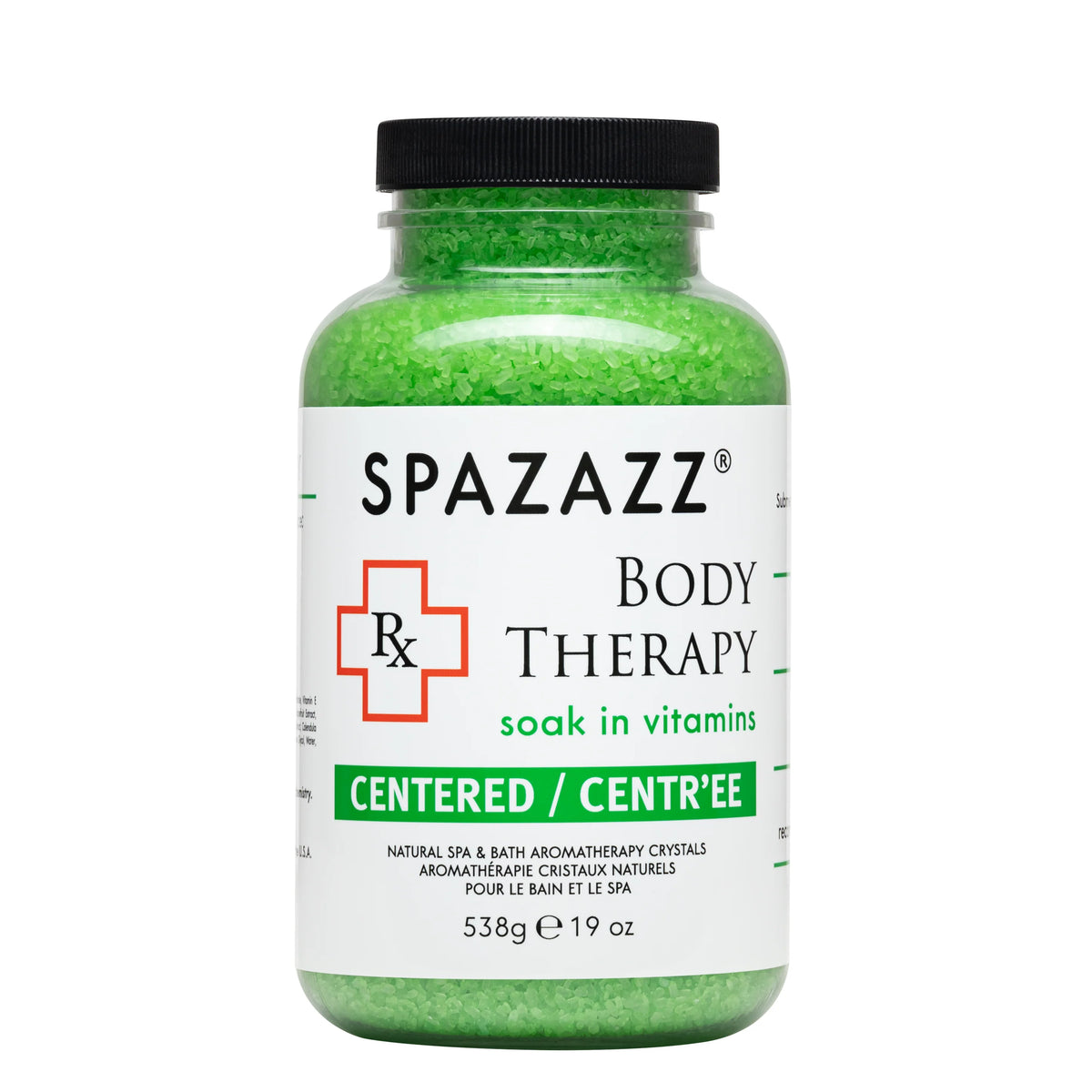 SpaZazz RX Therapy - Body Therapy - Centered (19 oz) 562g — Pool