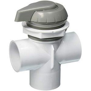 Waterway Diverter Valve 2" 3 Port - Grey -600-3067
