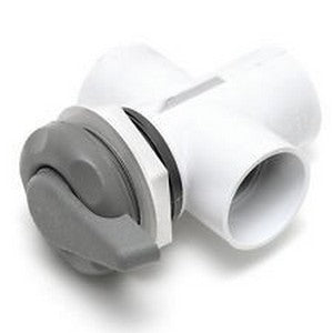 Vanne de dérivation de voie navigable - 1" (verticale, 5 festons - gris) - 600-4367