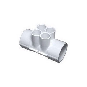 Waterway 2" S x 2" S x (4) 3/4 S Port Manifold - 672-4210
