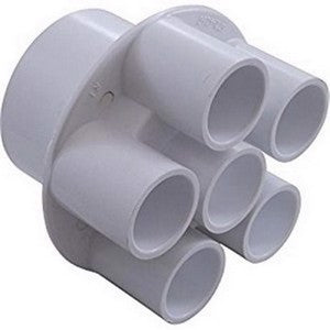 Waterway 2" Slip (6) 3/4" Ports Manifold -672-4260