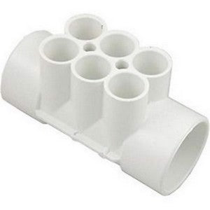 Waterway 2" Slip x 2" Slip (6) 3/4 Port Manifold - 672-4270