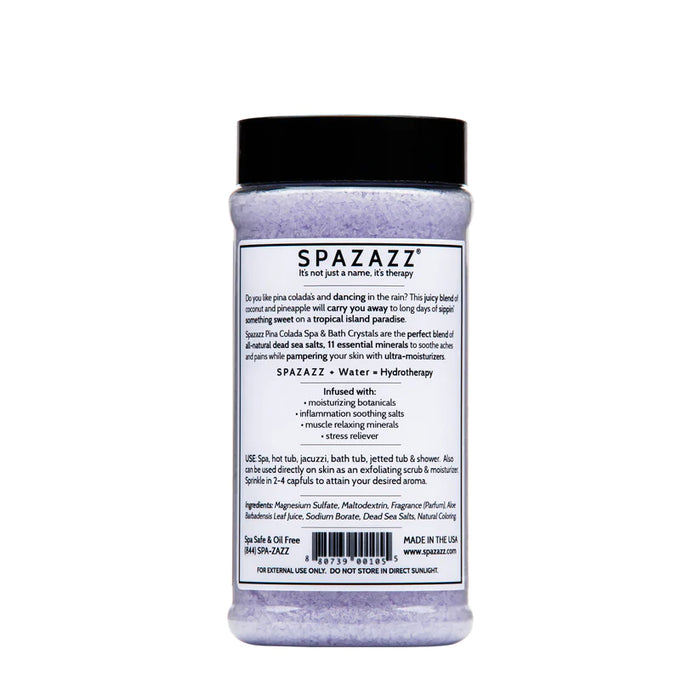 Cristaux d'aromathérapie Spazazz Original Pina Colada 17 oz 482 g