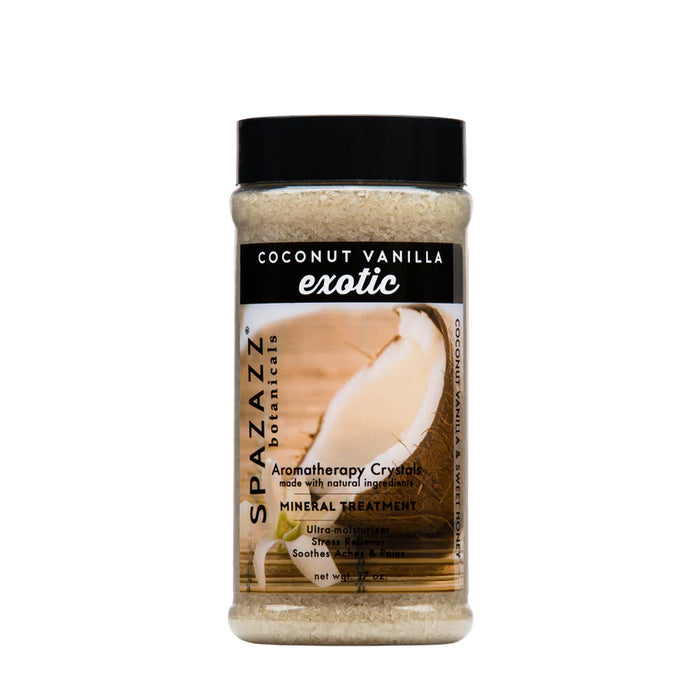 Spazazz Cristaux de vanille à la noix de coco 17 oz 482 g