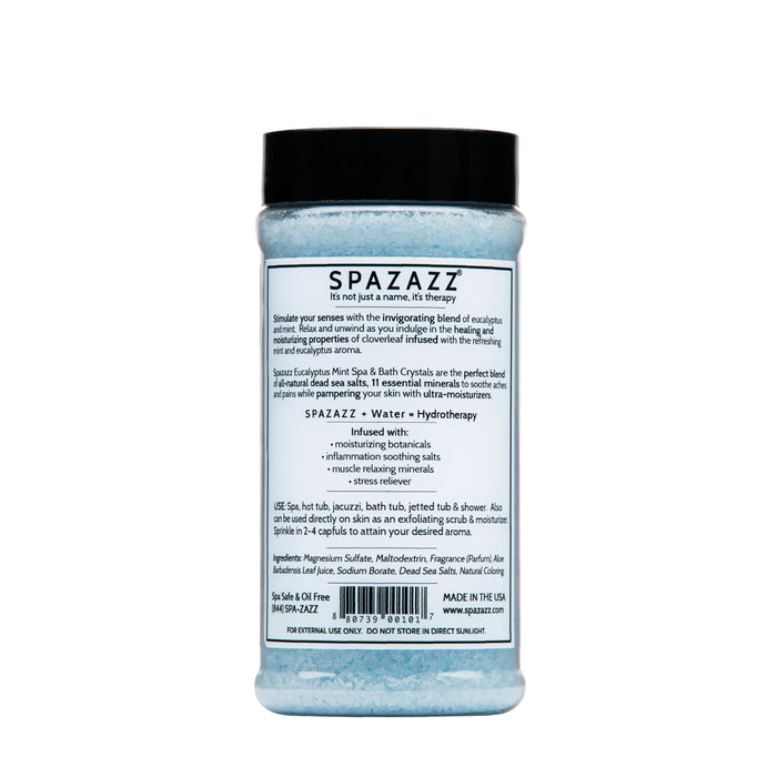 Spazazz Original Eucalyptus Mint Aromatherapy Crystals 17oz 482g
