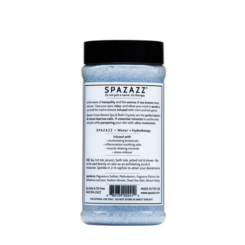 Spazazz Original Ocean Mist Aromatherapy Crystals 17oz 482g