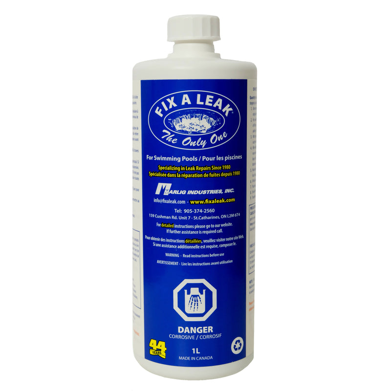 Fix A Leak 1 Litre/ 32oz Bottle Plumbing leak sealer