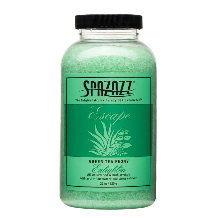 SpaZazz Thé vert Pivoine - Éclairer (22 oz) 