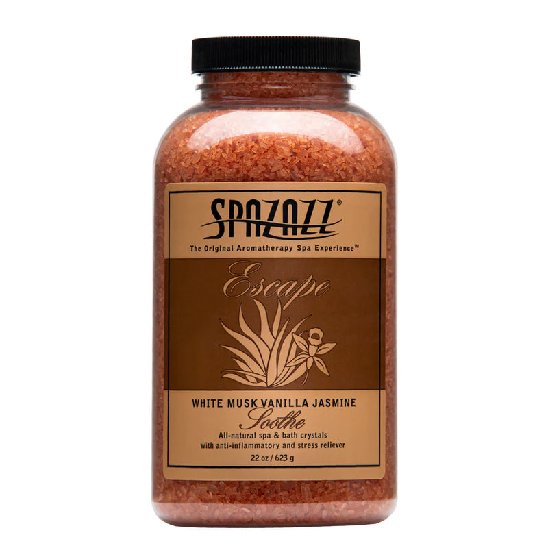 SpaZazz White Musk Jasmine Vanilla - Soothe (22 oz)