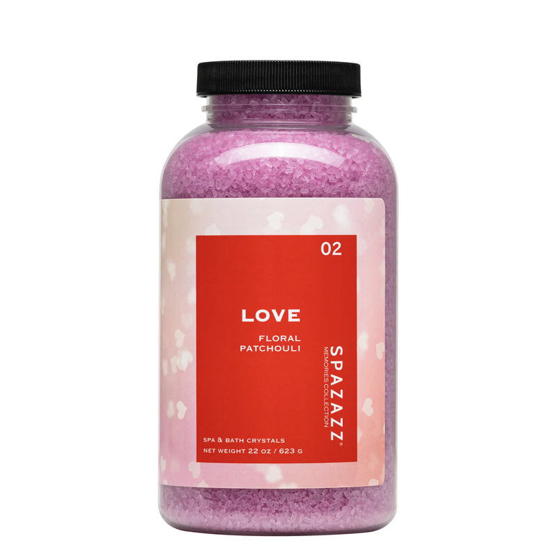 SpaZazz Love - Floral et Patchouli (22 oz) 623g 