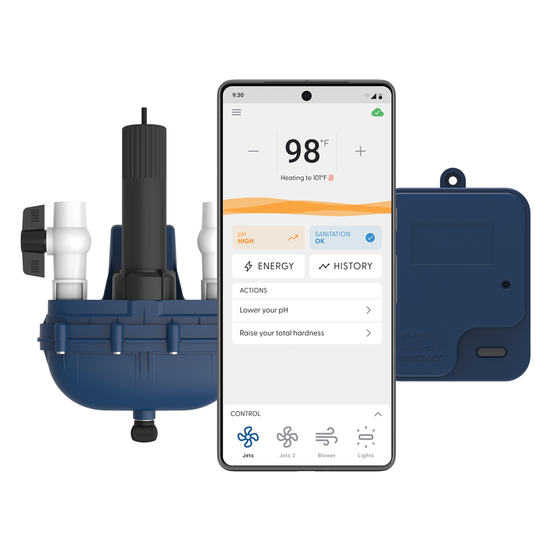 Gecko in.touch 3+  WIFI module and WaterLab for Y systems