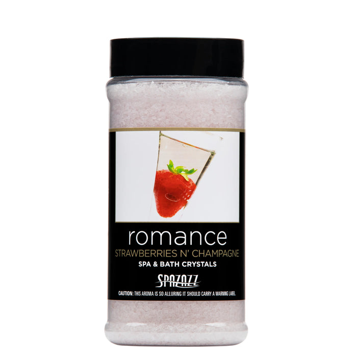 SpaZazz Strawberries n' Champagne - Romance (17 oz) 482g