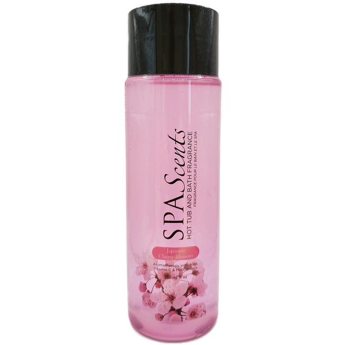 SpaScents Fleur de Cerisier Japonais - Liquide d'Aromathérapie 250 ml