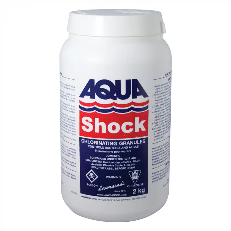 Aqua Pool Aqua Shock 2kg - Unstabilized Chlorinating Granules