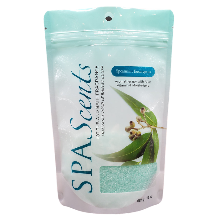SpaScents Menthe verte Eucalyptus - Cristal d'aromathérapie 482g