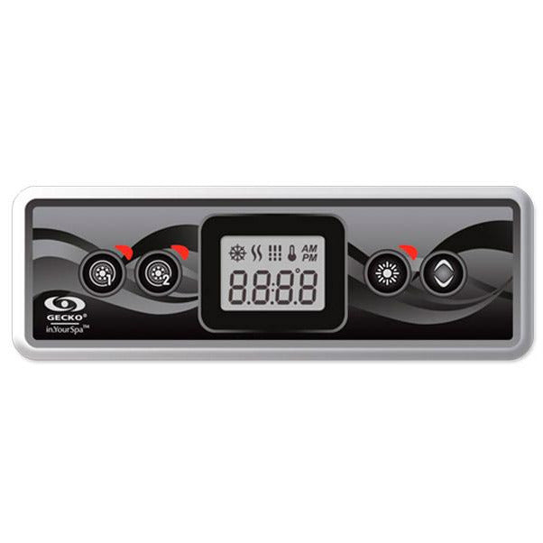  Gecko Spa Pack Pool Store Canada Gecko Series IN.K300-20P AND OVERLAYTopside Control Panel - Pool Store Canada