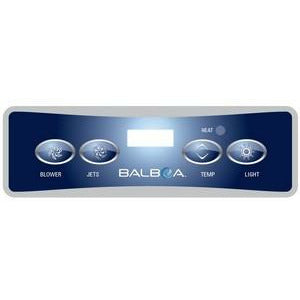 Balboa VL401 Overlay Blower/ Jets/ Temp/ Lights balboa topside Balboa 