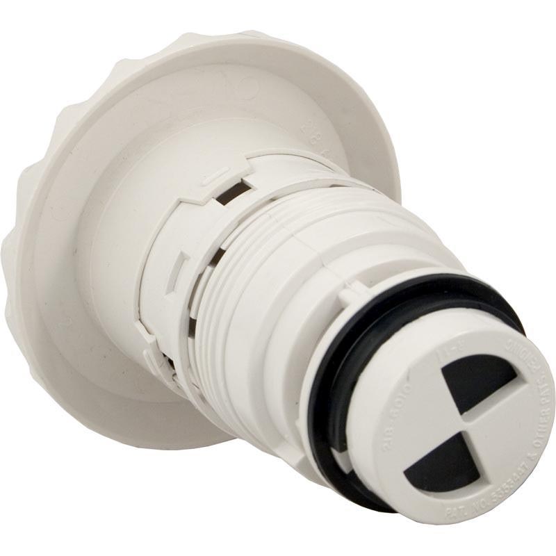 Waterway Directional Adjustable Poly scalloped jet (White) Hot Tub Jets WaterWay 