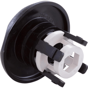 Waterway adjustable mini scalloped face directional jet (Black) Hot Tub Jets WaterWay 