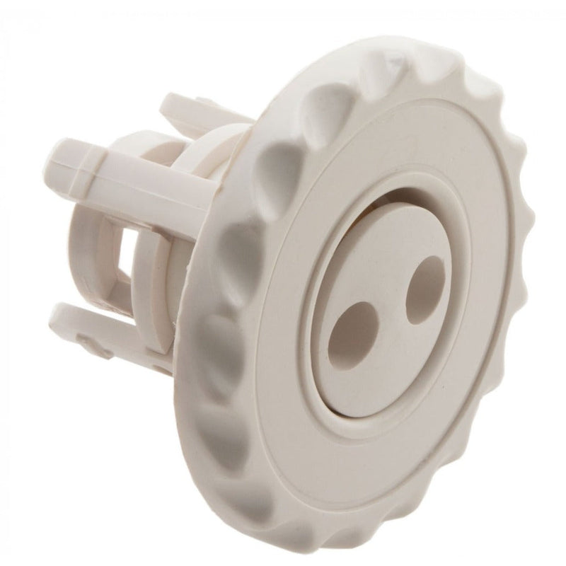 Waterway Pulsator Mini scalloped face jet (white)