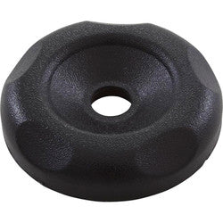 Waterway Hot Tub 2” Diverter Cap - Black (Scalloped)