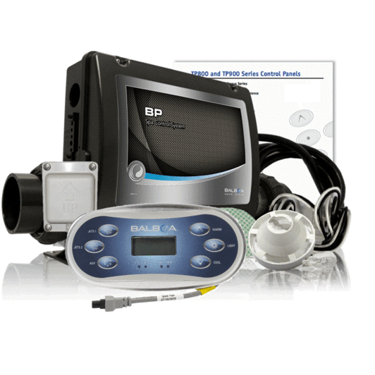 Balboa BP7 Spa Control pack with TP600 Top Side Panel Bundle, 4KW Heat ...