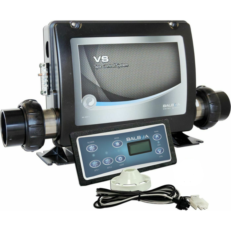 Balboa VS Series VS510SZ 4.0kw Bundle -Serial Standard 7-Button Topside # 53189 Spa Pack Balboa 