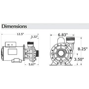 Aqua-Flow Circ-Master 1/15HP, 115V Circulation pump -02093000-2010 Circulation pumps Aqua-Flow 