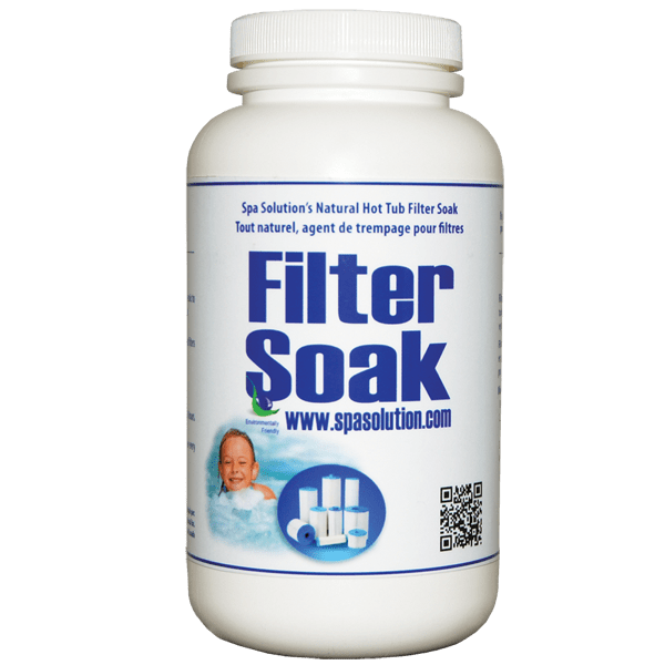 SpaSolution® Filter Soak Filter Cleaner 480ml Hot Tub chemicals Spa Solutions 