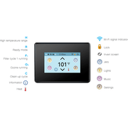 Balboa Spa Touch 2 W/Black Frame -57179 balboa topside balboa 