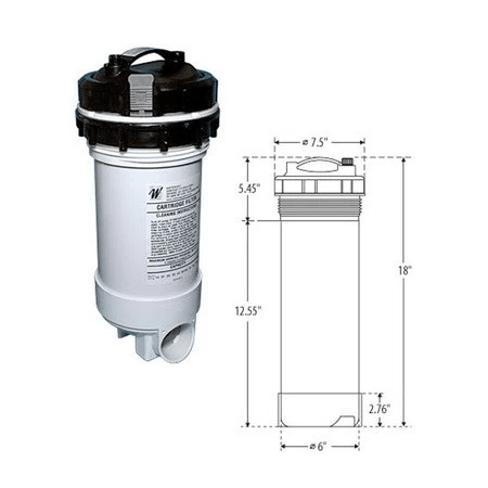 Waterways 2 Top Load 25 Sq Ft Filter Complete Hot Tub Filters WaterWay 