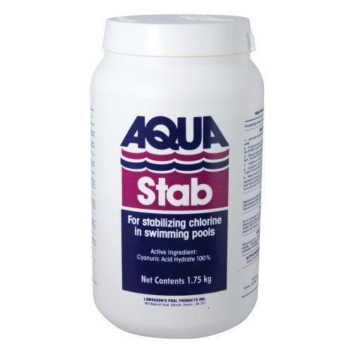 Aqua Pool Aqua Stab Granules - Chlorine Stabilizer (Cyanuric acid) 1.75kg - Pool Store Canada