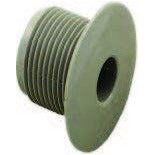  WaterWay Hot tub jets Pool Store Canada Waterway Ozone cluster jet Large smooth face (Grey) - Pool Store Canada