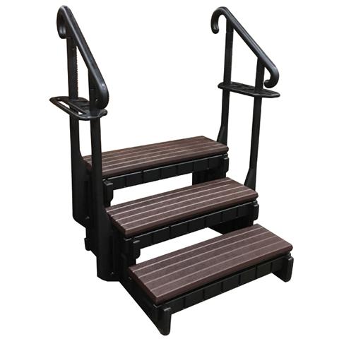  Confer Plastics Hot tub steps Pool Store Canada Confer Swim Spa/ Hot Tub Steps - 36" Width - Pool Store Canada