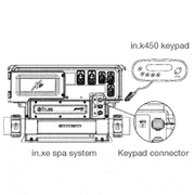 Gecko IN.K450 Control Panel/ Topside c/w 25' Cable Gecko Topside control panel Gecko 