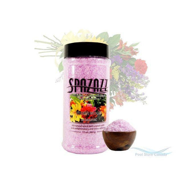  SpaZazz Spa Fragrance Pool Store Canada Spazazz Original FloraWood Aromatherapy Crystals 17oz 482g - Pool Store Canada