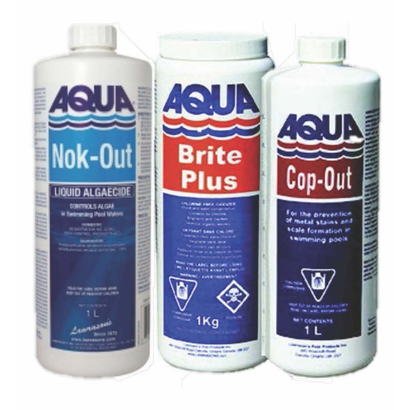  Aqua Pool Pool Chemicals Pool Store Canada Aqua Pool Winterizing Kit for Above Ground Pools up to 55,000L - Pool Store Canada