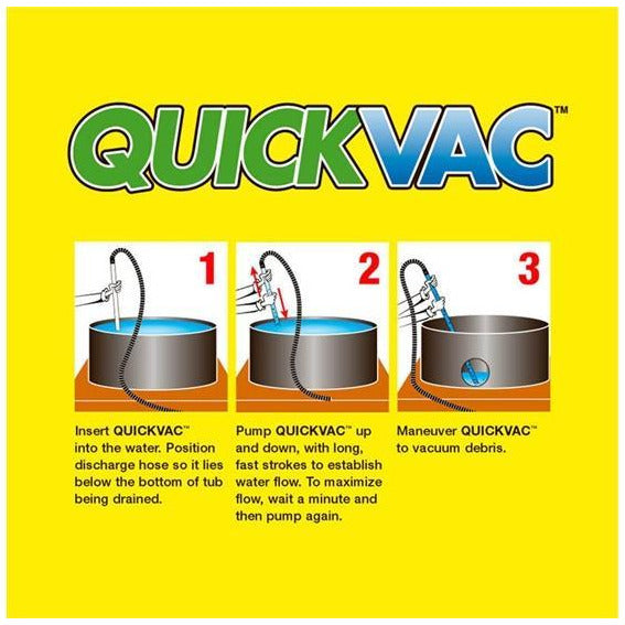 QuickVac Hot tub / Spa Hand Vacuum - Pool Store Canada