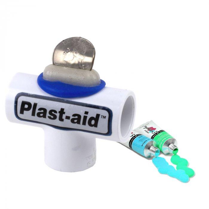 Plast-Aid Pool repair Pool Store Canada Plast-Aid 2 Part Acrylic and PVC Repair Kit - Pool Store Canada