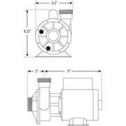  WaterWay Waterway hot tub pump Pool Store Canada WaterWay Iron might Circulation Pump 1sp 230v - Pool Store Canada