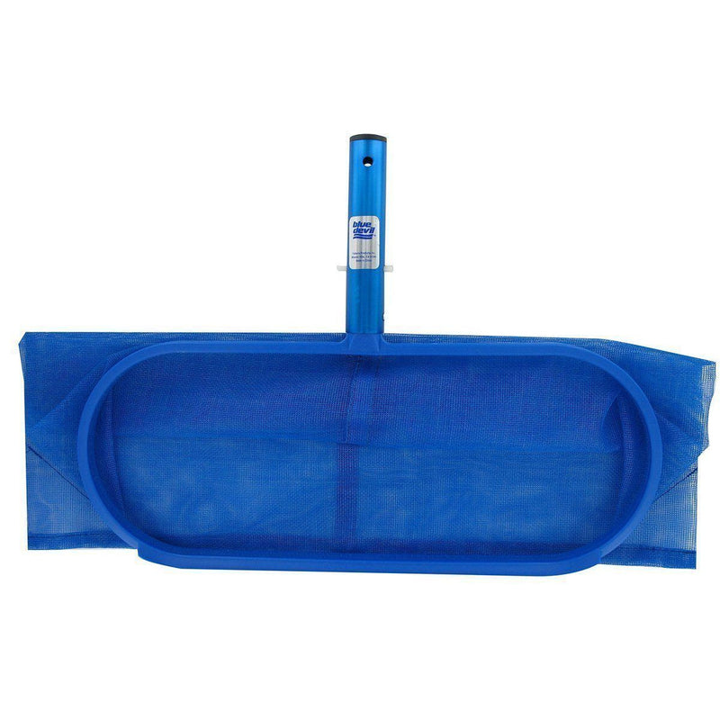  Blue devil Pool Equipment Pool Store Canada Blue Devil Leaf Rake with Plastic Rim - Pool Store Canada